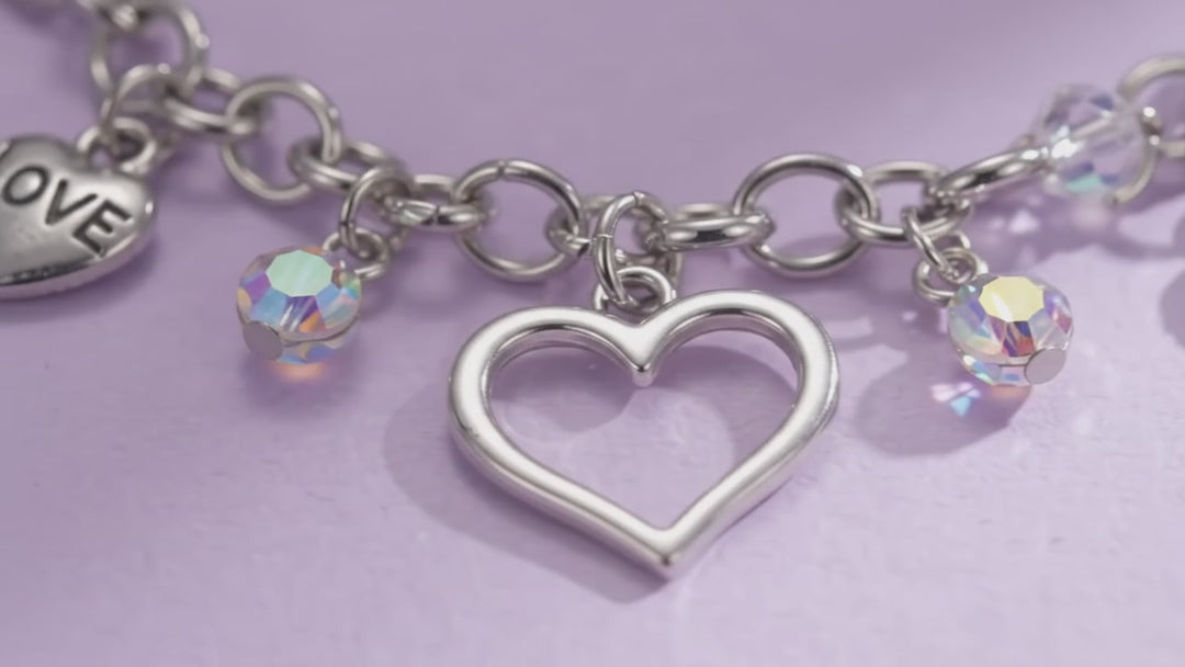 VioletBox Jewelry Workshop: Charm & Chain Bracelet