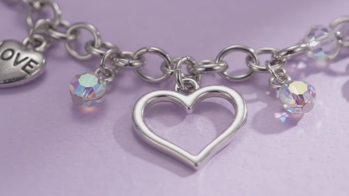 VioletBox Jewelry Workshop: Charm & Chain Bracelet